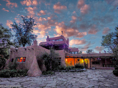 The Mabel Dodge Luhan House – Sunrise The Mabel Dodge Luhan House - Sunrise