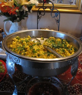 plain scrambled eggs