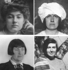 Portraits of Mabel in Buffalo, Florence, New York and Taos. Mabel Dodge Luhan Papers, Beinecke Rare Book and Manuscript Library, Yale University