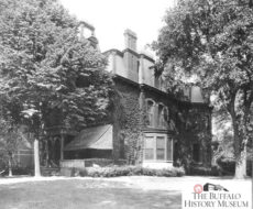 Ganson Home Delaware - North in Buffalo NY - Credit Buffalo Erie Co Historical Society